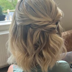 Bridal hair